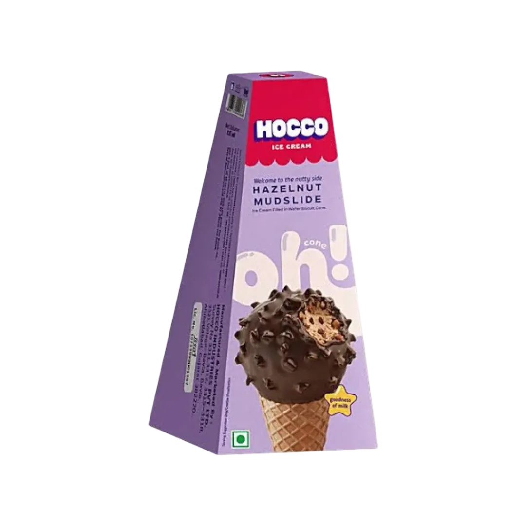 Hocco Hazelnut Mudslide Ice Cream Cone