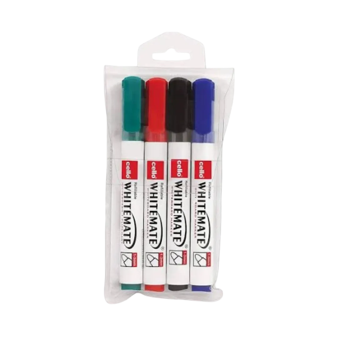 Cello Whiteboard Assorted Markers