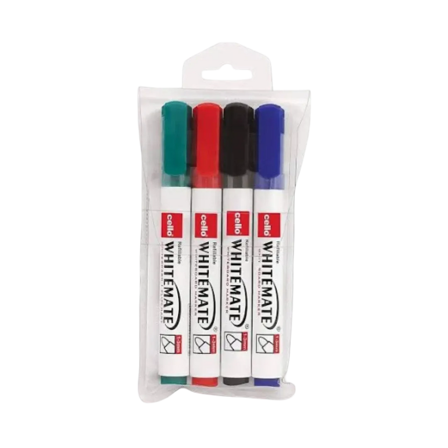 Cello Whiteboard Assorted Markers