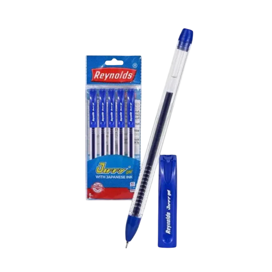 Reynolds Jiffy Gel Pen Set (Blue)