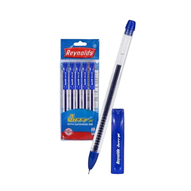 Reynolds Jiffy Gel Pen Set (Blue)