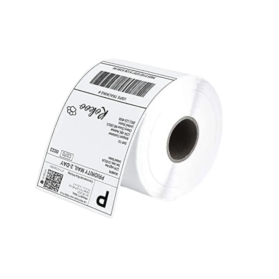 Nuovo 6×4 Inch Thermal Barcode Label