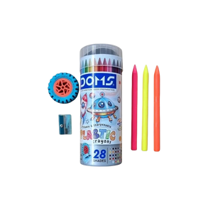 Doms Round Plastic Crayons
