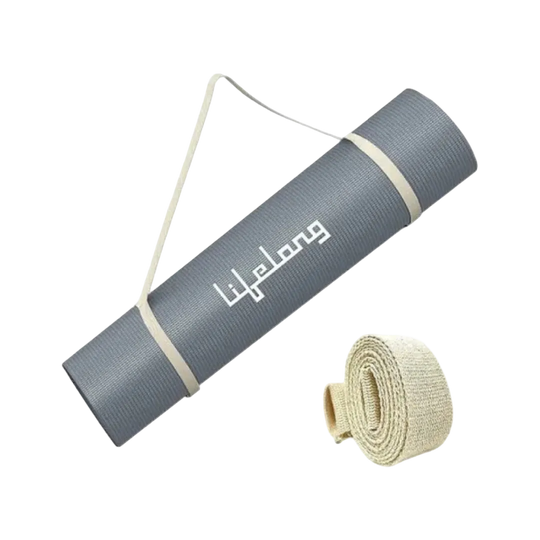 Lifelong EVA Anti-Slip Yoga Mat (Grey)