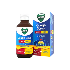 Vicks Dry And Wet Cough Relief Syrup