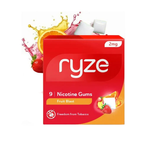 Ryze Nicotine Gum 2mg Fruit Blast