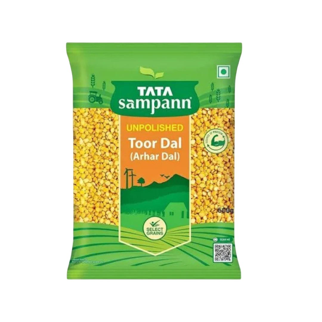 Tata Sampann Unpolished Toor Dal (kandi pappu)