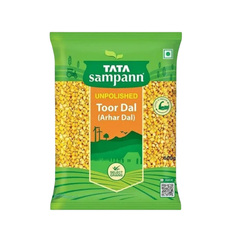 Tata Sampann Unpolished Toor Dal (kandi pappu)