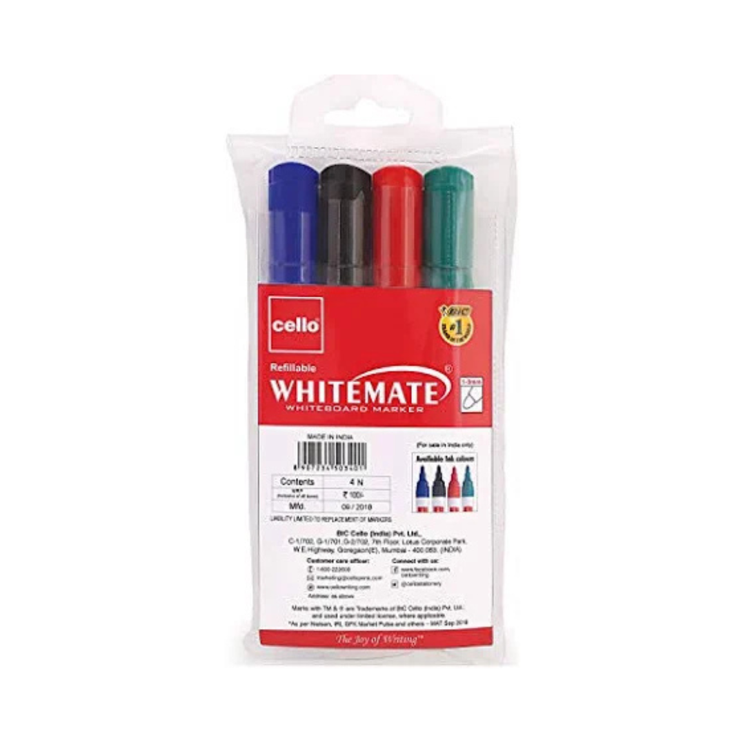 Cello Whiteboard Assorted Markers