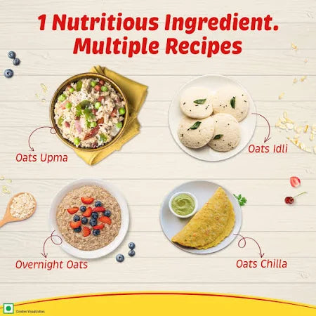 Saffola Soft & Creamy Instant Rolled Oats