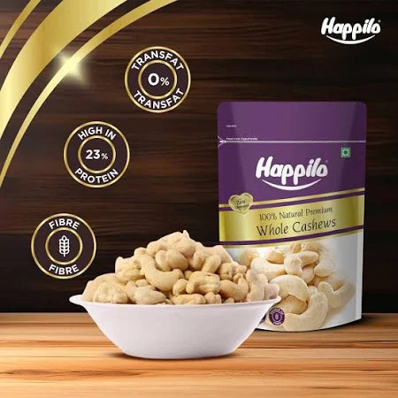 Happilo Whole Cashews