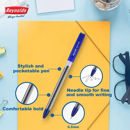 Reynolds Jiffy Gel Pen Set (Blue)
