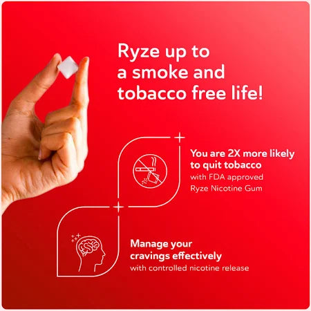 Ryze Nicotine Gum 2mg Fruit Blast