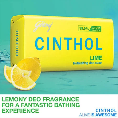 Cinthol Lime Refreshing Deo Soap