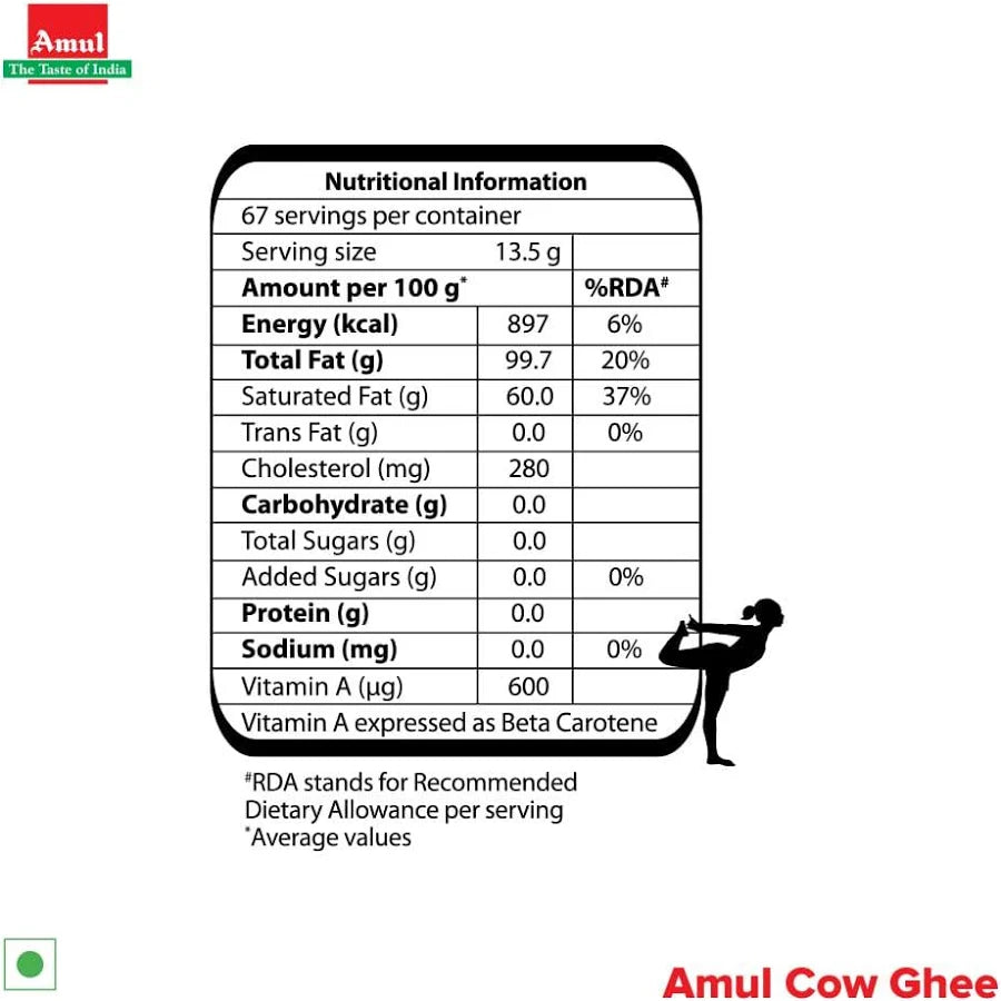 Amul Cow Ghee Pouch
