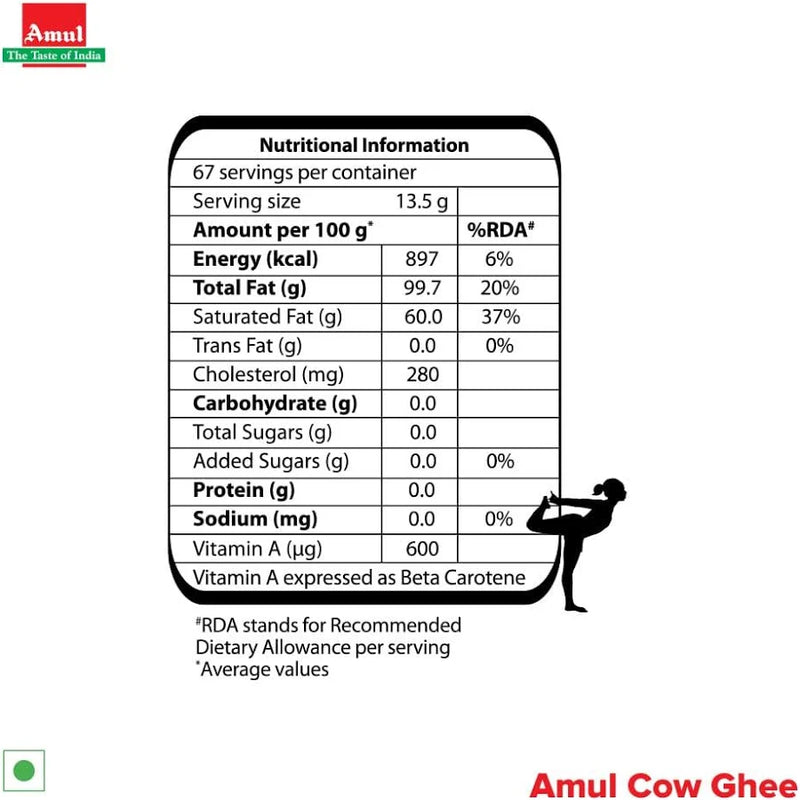 Amul Cow Ghee Pouch