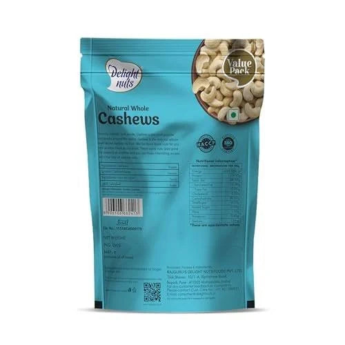 Delight Nuts Natural Whole Cashews