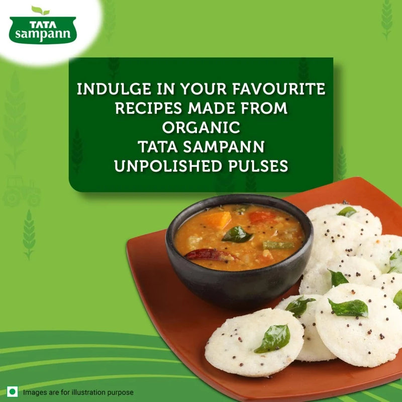 Tata Sampann Organic Unpolished Toor Dal (Arhar Dal)