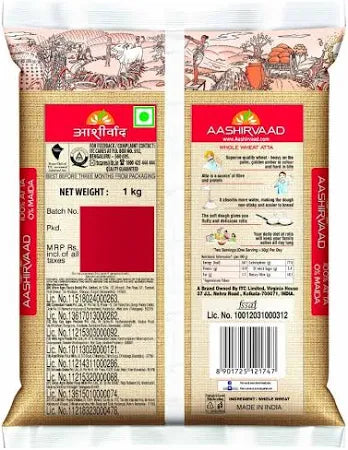 Aashirvaad superior MP Atta (100% Atta, 0% Maida) (Godamapindi)