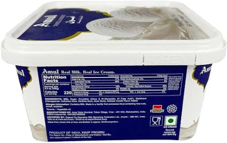 Amul Vanilla Magic Ice Cream Tub