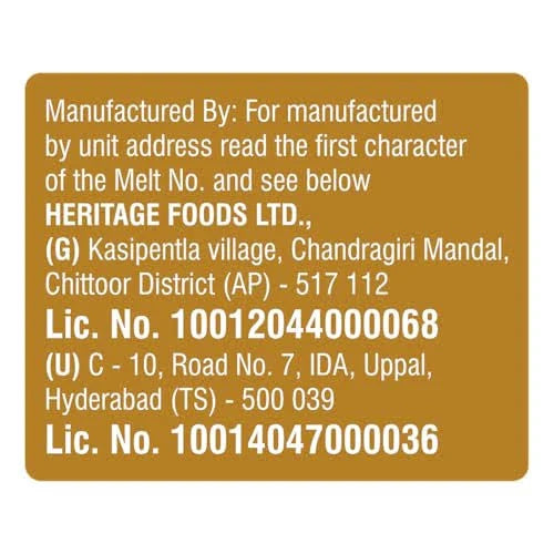 Heritage Cow Ghee | Pouch | Pure & Classic